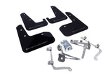 Rally Armor MF19-UR-BLK/GRY FITS: 11-14 Subaru WRX/STI (Sedan Only) Black UR Mud Flap w/Grey Logo Mud Flaps