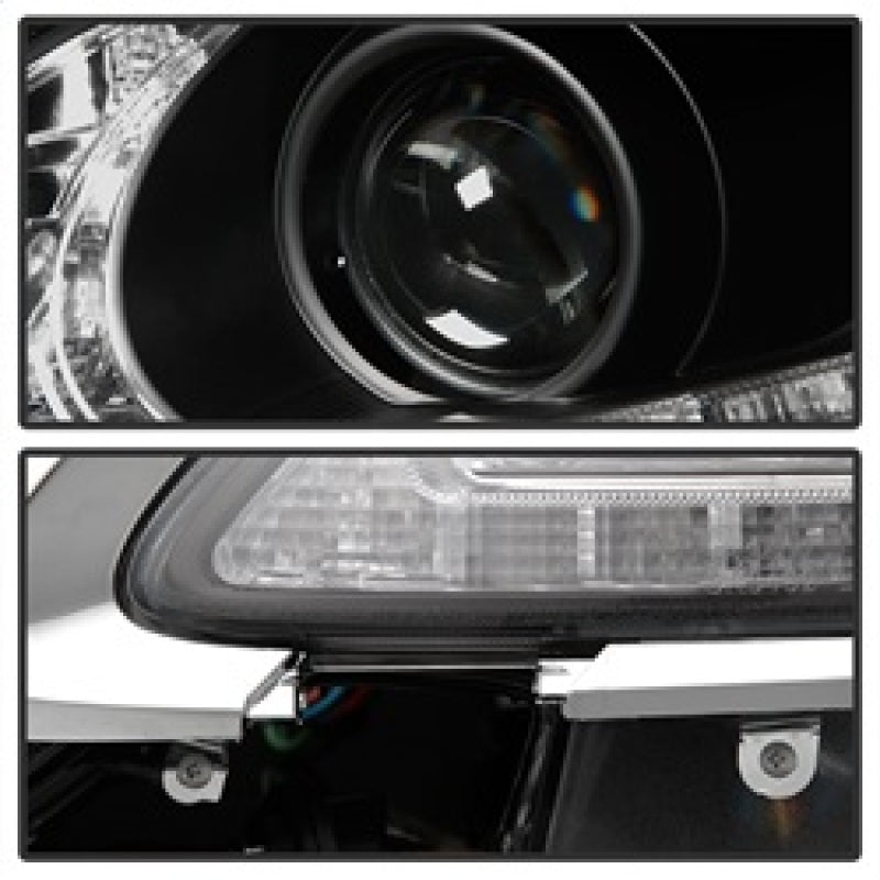 SPYDER 5082800 FITS: Lexus GS 300 / 350 / 450 06-11 Headlights HID Model Only Black PRO-YD-LG06-HID-DRL-BK Headlights