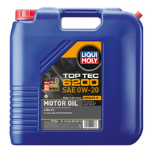 Load image into Gallery viewer, LIQUI MOLY 22186 FITS: 20L Top Tec 6200 Motor Oil SAE 0W20 Motor Oils