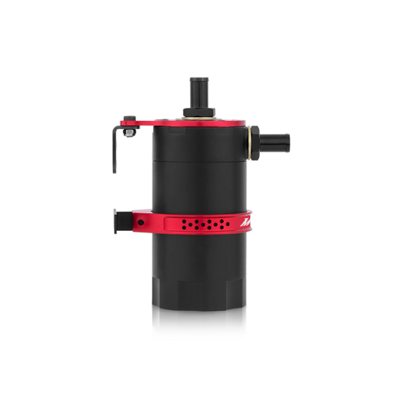 Mishimoto MMBCC-UNI-RD FITS: Oil Catch Cans FITS: Universal Baffled Oil Catch Can Red Oil Catch Cans