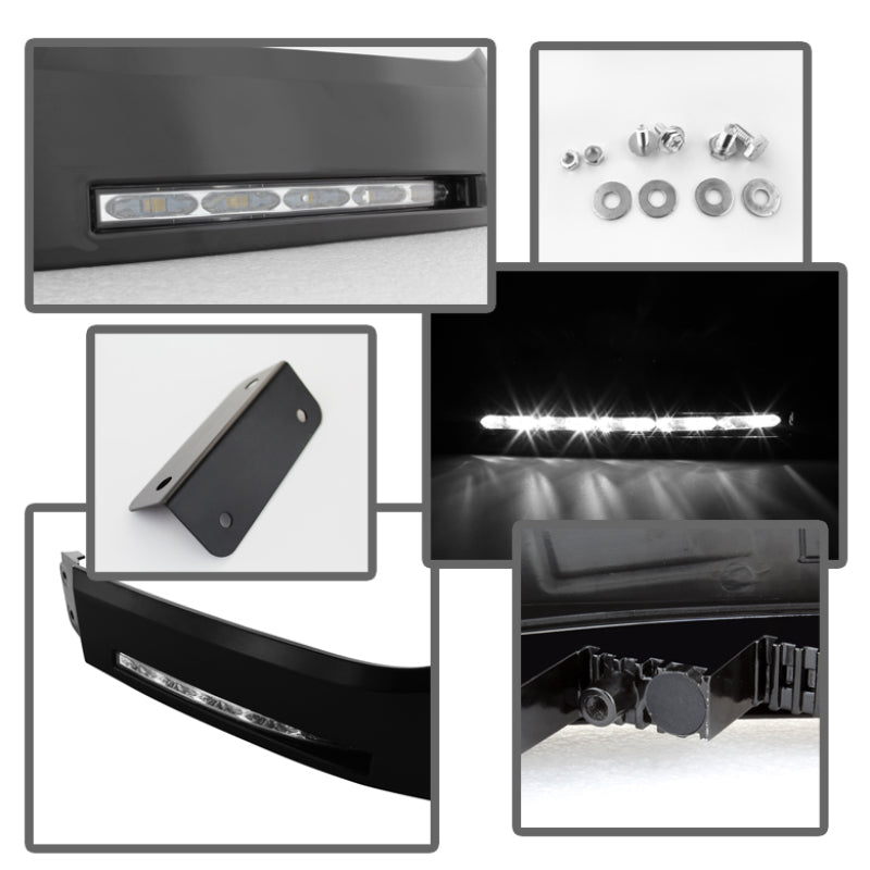 SPYDER 5077714 FITS: Toyota Tundra 07-13 Daytime LED Running Lights (XSP-X Model Look)wo/swtch Blk FL-DRL-TTU07-BK Daytime Running Lights