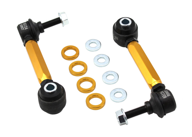 Whiteline KLC233 FITS: 12-19 BMW 118i/120i Rear Swaybar End Link Kit Sway Bar Endlinks