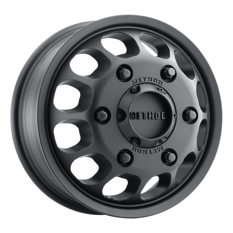 Method Wheels MR901655925117 FITS:Method MR901 FRONT 16x5.5 +117mm Offset 6x205 161.04mm CB Matte Black Wheel Wheels Cast