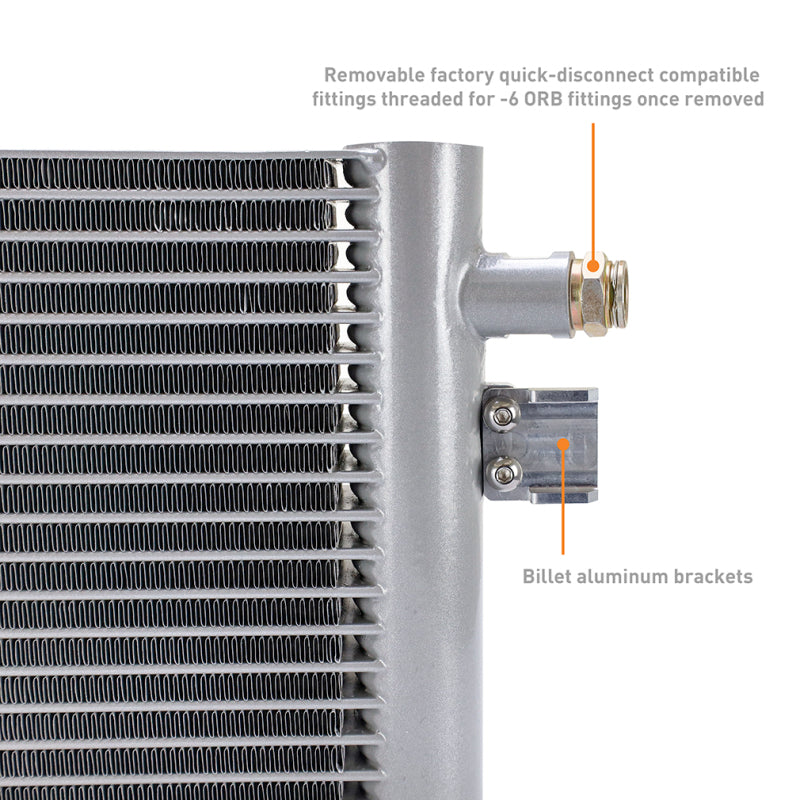 Mishimoto MMTC-T1-19 FITS: Transmission Coolers FITS: 19+ Chevy Silverado 1500 Transmission Cooler Transmission Coolers