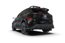 Load image into Gallery viewer, Rally Armor MF103-UR-BLK-MBK FITS: 24-25 Hyundai Kona N Line Black UR Mud Flap Metallic Black Logo Mud Flaps
