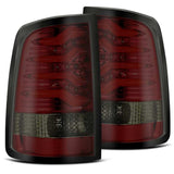 AlphaRex 640020 FITS: 09-18 Dodge Ram 1500 PRO-Series LED Tail Lights Red Smoke Tail Lights