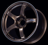 Advan YAD7I45EUAR FITS: TC4 17x9.0 +45 5-114.3 Umber Bronze Metallic & Ring Wheel Wheels Cast