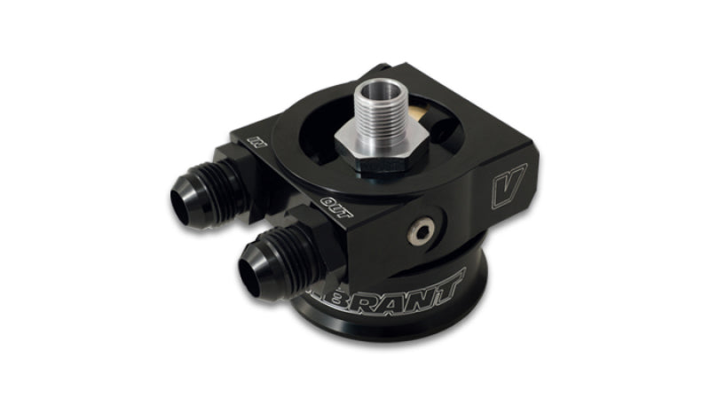 Vibrant 17060 FITS: Thermostatic Oil Cooler Sandwich Adapter w/Spacer Oil Line Kits