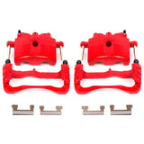 Power Stop 00-04 Cadillac DeVille Front Red Calipers w/Brackets - Pair