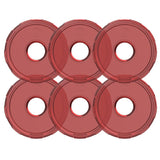KC HiLiTES Cyclone V2 LED - Replacement Lens - Red - 6-PK