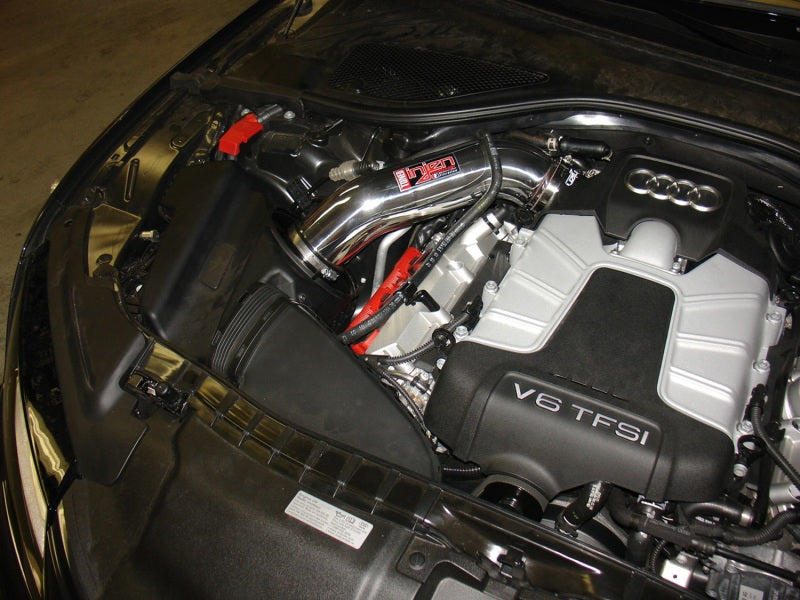 Injen SP3085WB FITS: 12-18 Audi A7 3.0L Supercharged Wrinkle Black Cold Air Intake w/ MRI Tech & Air Horn Cold Air Intakes