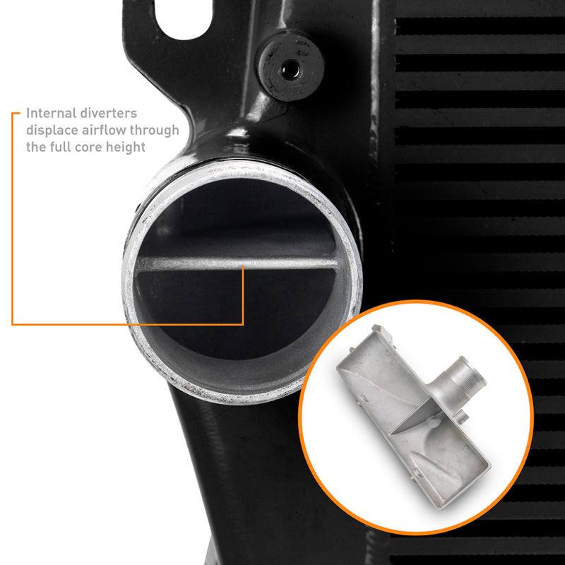 Mishimoto MMINT-RAM-19KBKWBK FITS: 2019+ Dodge Ram 6.7L Cummins Intercooler Kit / BK Cooler WBK Pipes Intercooler Pipe Kits