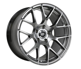 Enkei 467-880-8035HS FITS: Raijin 18x8 35mm Offset 5x100 Bolt Pattern Hyper Silver Wheel Wheels Cast
