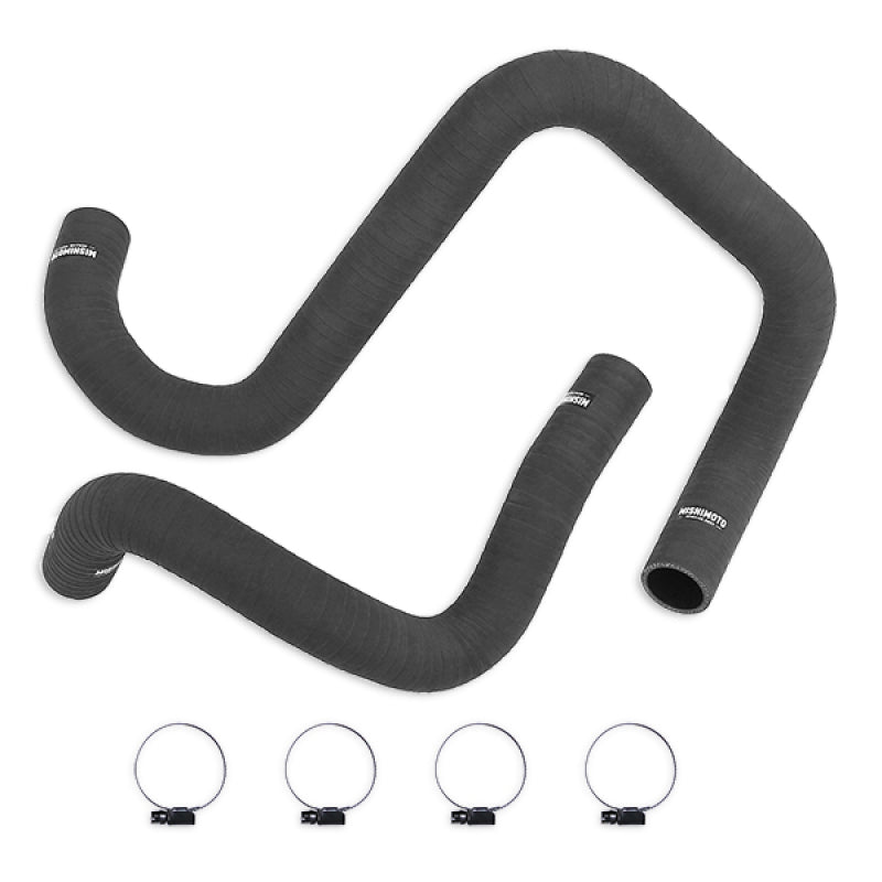 Mishimoto MMHOSE-WR6-12MBK FITS: Hoses FITS: 2012+ Jeep Wrangler 6cyl Matte Black Silicone Hose Kit Hoses