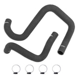 Mishimoto MMHOSE-WR6-12MBK FITS: Hoses FITS: 2012+ Jeep Wrangler 6cyl Matte Black Silicone Hose Kit Hoses