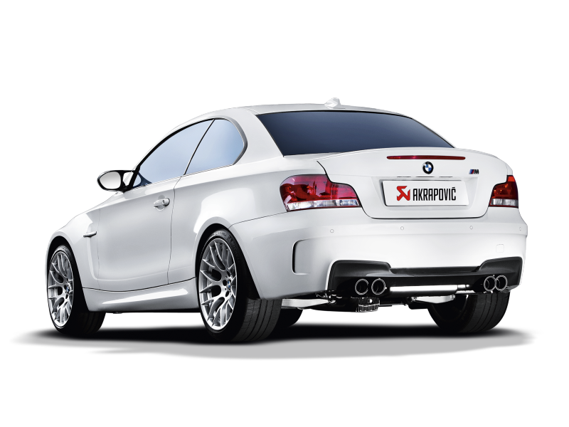 Akrapovic M-BM/T/4H FITS: 11-12 BMW 1 Series M Coupe (E82) Slip-On Line (Titanium) (Req. Tips) Muffler