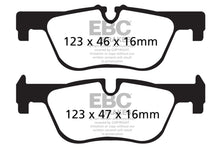 Load image into Gallery viewer, EBC UD1613 FITS: 14+ BMW 228 Coupe 2.0 Turbo ATE calipers Ultimax2 Rear Brake Pads Brake Pads OE
