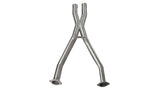 CORSA Performance 14131 FITS: 1997-2004 Chevrolet Corvette C5 Z06 5.7L V8 XO Pipe Exhaust X Pipes