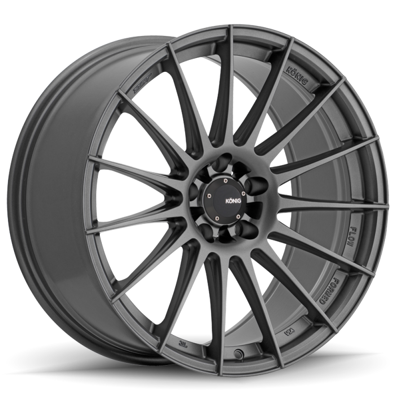 Konig RF9851245G FITS: Rennform 18x9 5x112 ET45 Matte Grey Wheels Cast