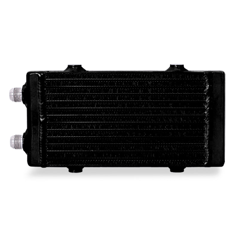 Mishimoto MMOC-DP-SBK FITS: Oil Coolers FITS: Universal Small Bar and Plate Dual Pass Black Oil Cooler Oil Coolers