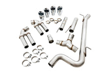 Load image into Gallery viewer, AWE Tuning 3015-42142 FITS: Audi 8V S3 Track Edition Exhaust w/Chrome Silver Tips 102mm Catback