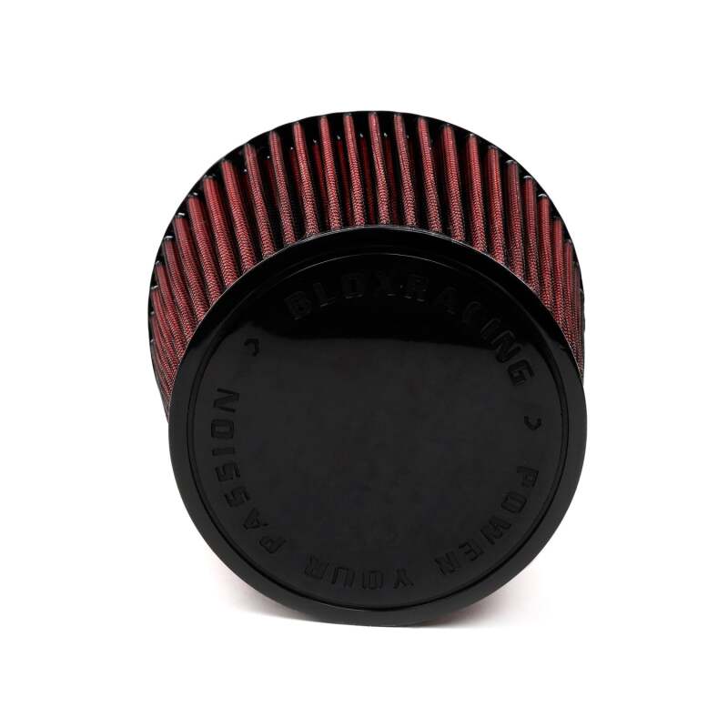 BLOX Racing BXIM-00309 FITS: Performance Filter Kit w/ 2.5inch Velocity Stack Air Filter and 2.5inch Silicone Hose Air Filters Direct Fit