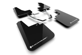 Rally Armor MF116-UR-BLK-WH FITS: 24-25 Subaru Crosstrek (Wilderness Only) Black UR Mud Flap W/White Logo No Drilling Req Mud Flaps