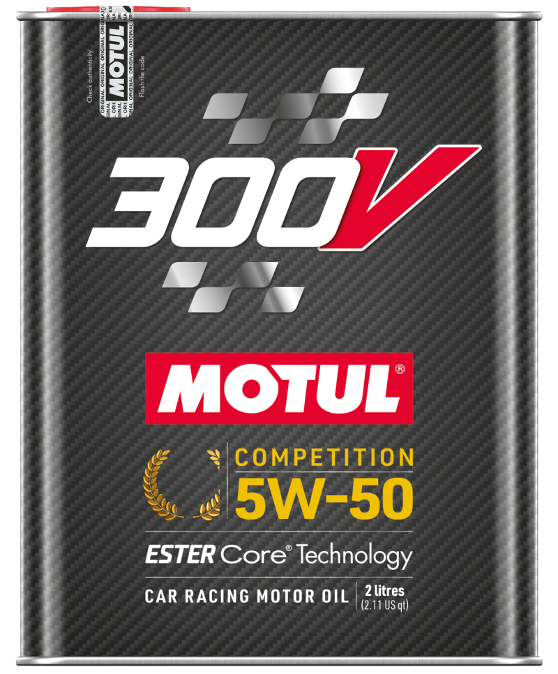 Motul 110859 FITS: 2L 300V Competition 5W50 Motor Oils