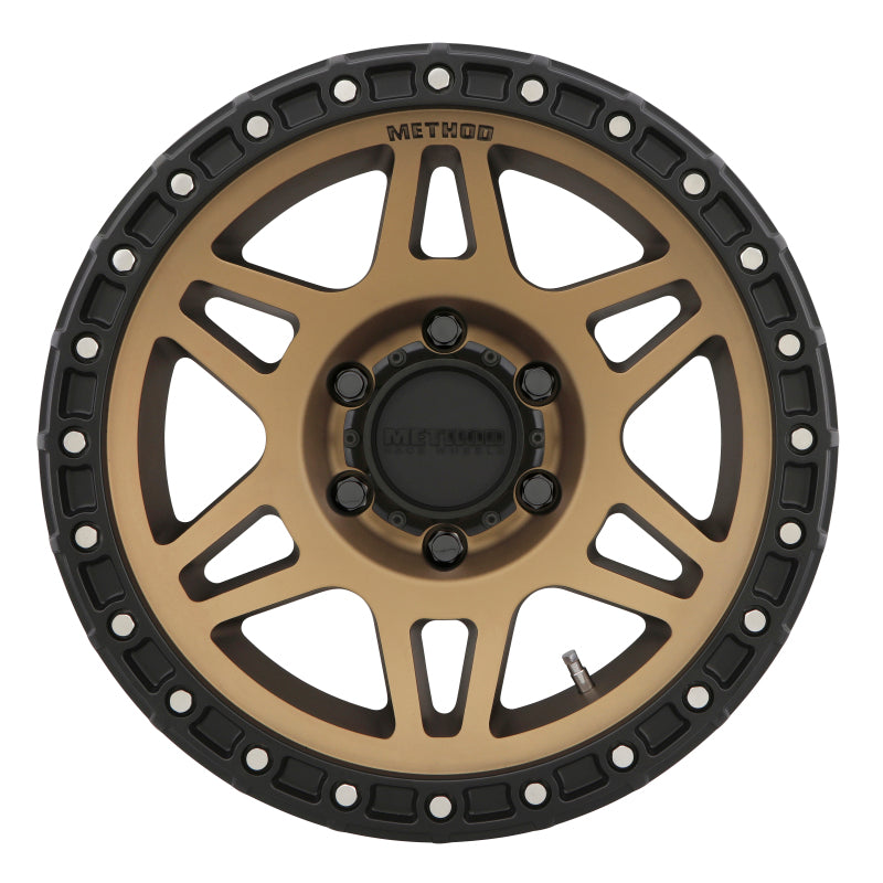 Method Wheels MR31279060912N FITS: Method MR312 17x9 -12mm Offset 6x5.5 106.25mm CB Method Bronze/Black Street Loc Wheel Wheels Cast