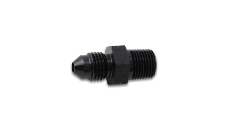 Vibrant 12741 FITS: BSPT Adapter Fitting -8 AN to 3/8in -19 Fittings