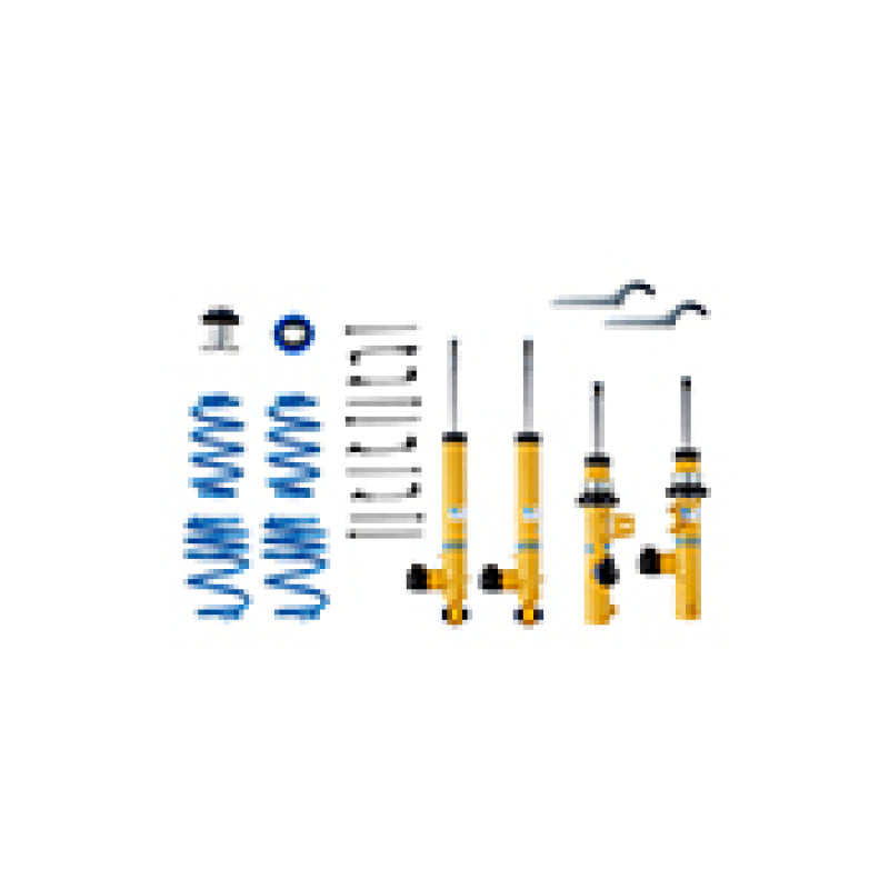 Bilstein 49-255874 FITS: B16 (DampTronic) 2015+ Volkswagen GTI/Golf R Front and Rear Suspension Kit Coilovers
