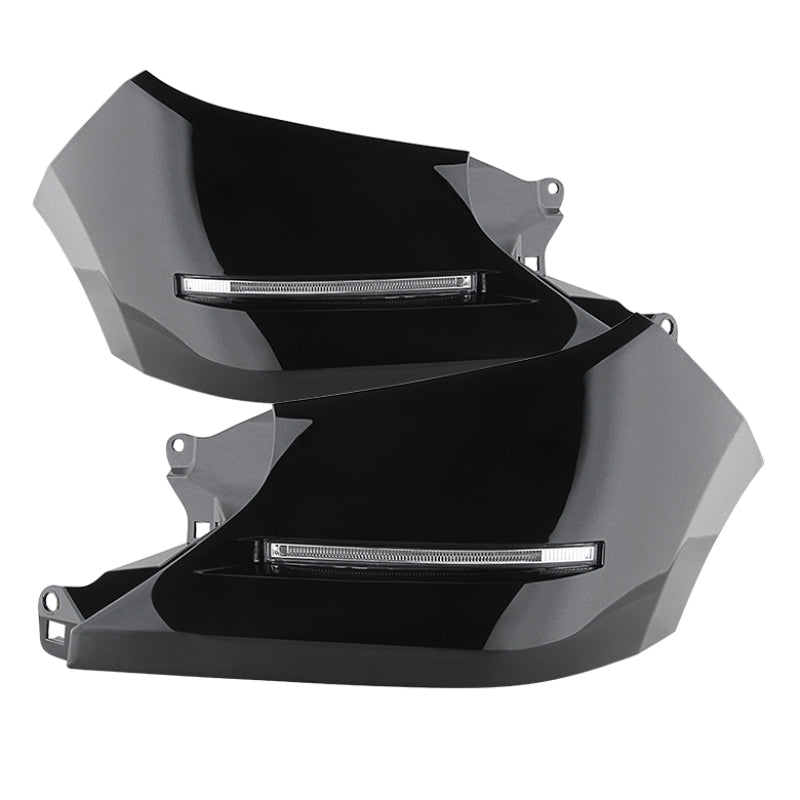 SPYDER 9032691 FITS: Toyota Tundra 14-16 Daytime LED Running Lights System Blk FL-DRL-TTU2014-BK Daytime Running Lights