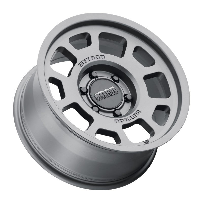 Method Wheels MR70578560800 FITS:Method MR705 17x8.5 0mm Offset 6x5.5 106.25mm CB Titanium Wheel Wheels Cast