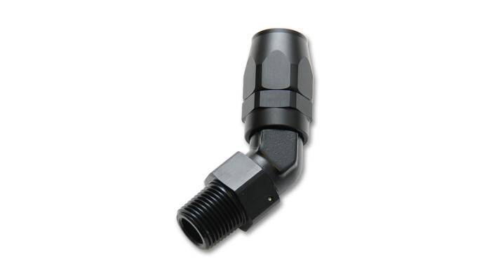 Vibrant 26907 FITS: Male NPT 90 Degree Hose End Fitting -10AN 1/2 NPT Fittings
