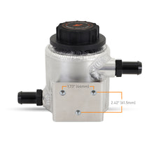 Load image into Gallery viewer, Mishimoto MMRT-EXP-TRDB FITS: Coolant Reservoirs FITS: Universal Aluminum Coolant Expansion Tank Brushed Coolant Reservoirs