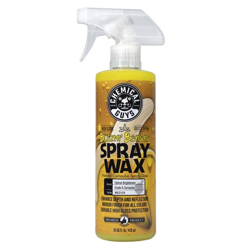 Chemical Guys WAC21516 FITS: Blazin Banana Carnauba Spray Wax 16oz Car Waxes