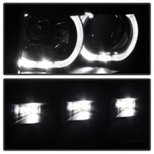 Load image into Gallery viewer, SPYDER 9032226 FITS:xTune Ford F150 09-14 Projector Headlights Halogen Model Only LED Halo Black PRO-JH-FF15009-CFB-BK Headlights