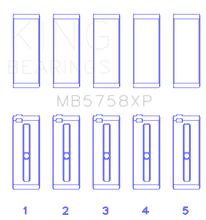 Load image into Gallery viewer, King Engine Bearings MB5758XP FITS: King Peugeot EP6 1.6L / BMW N14B16C (Size STD) Main Bearing Set Bearings