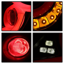 Load image into Gallery viewer, SPYDER 5086440 FITS: 16-18 Honda Civic 4 Door Light Bar LED Tail Lights Black Smoke (ALT-YD-HC164D-LB-BSM) Tail Lights