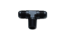 Load image into Gallery viewer, Vibrant 10460 FITS: -3AN x 1/8in NPT Flare to Pipe Tee Adapter Fitting Aluminum Fittings