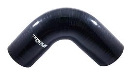 Torque Solution TS-CPLR-90D25BK FITS: 90 Degree Silicone Elbow: 2.5 inch Black Universal Silicone Couplers & Hoses