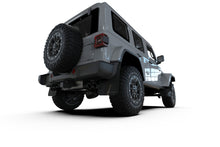 Load image into Gallery viewer, Rally Armor MF124-UR-BLK-MBK FITS: 2018+ Jeep Wrangler Rubicon JL Black UR Mud Flap w/ Metallic Black Logo Mud Flaps