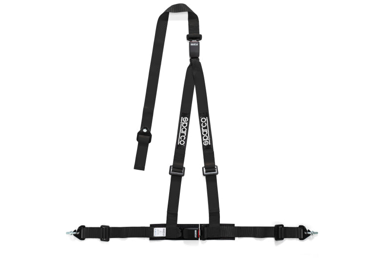 SPARCO 04608DF1NR FITS:Sparco Belt 2 Inch Black 3Pt Double Release Seat Belts & Harnesses