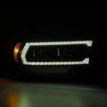 Load image into Gallery viewer, AlphaRex 880549 FITS: 19-21 Ram 2500 LUXX LED Proj Headlights Plank Style Alpha Blk w/Activ Light/Seq Signal/DRL Headlights