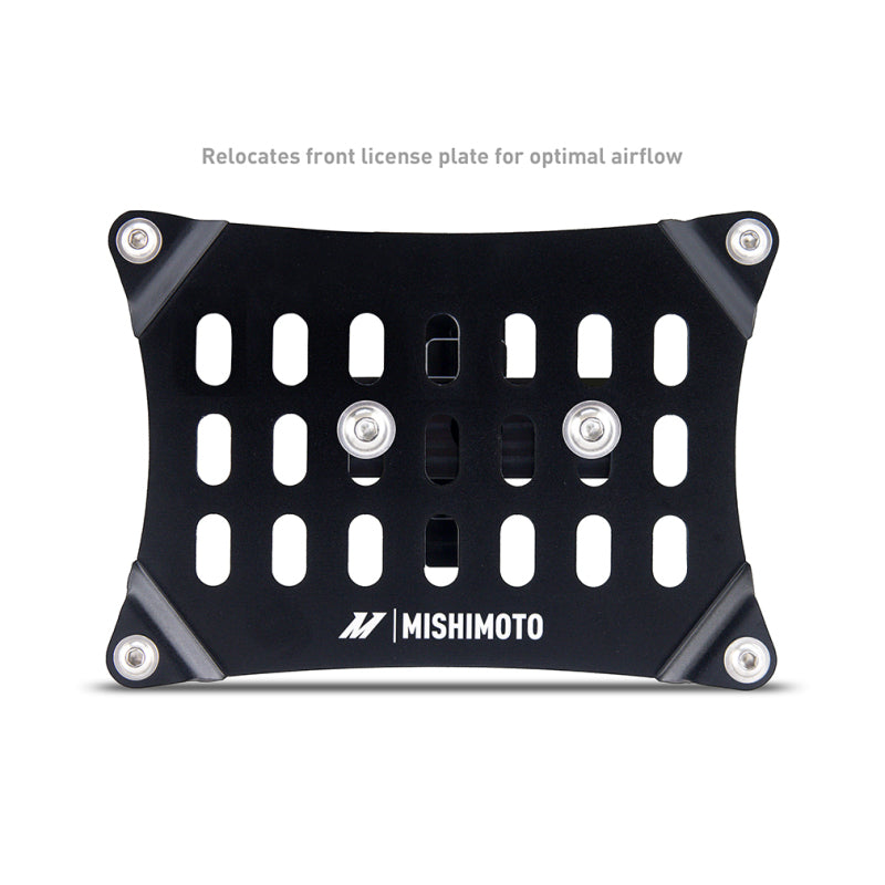 Mishimoto MMLP-MUS4-24 FITS: Cargo Boxes & Bags FITS: 24+ Ford Mustang 2.3L EcoBoost License Plate Relocation Kit Cargo Boxes & Bags