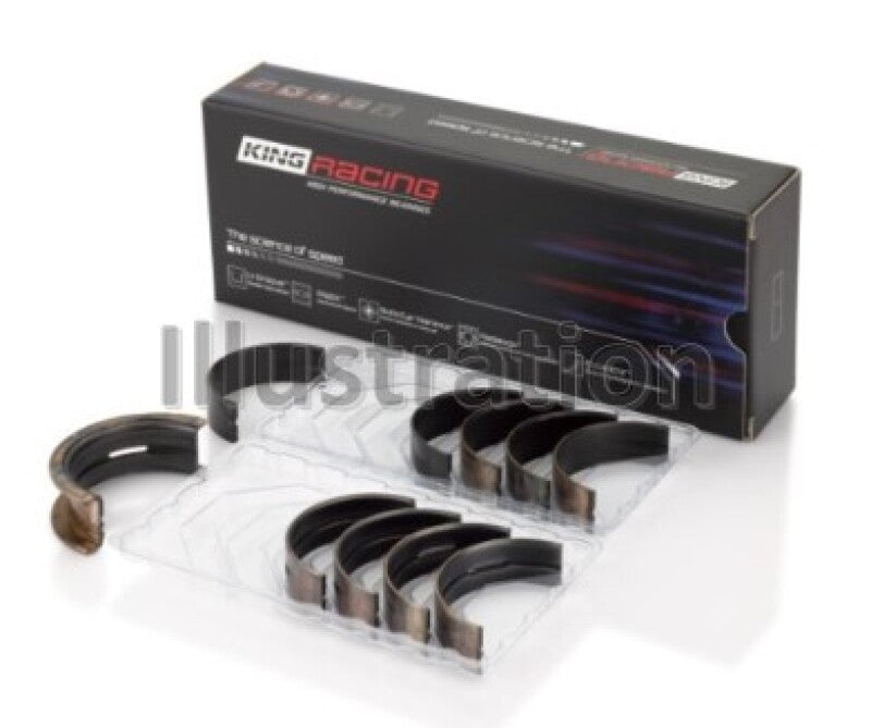 King Engine Bearings MB5442XP0.25 FITS:King 07-09 Mazdaspeed 3 L3-VDT MZR DISI (t) Duratec High Performance Main Bearing Set Size +0.25mm Bearings