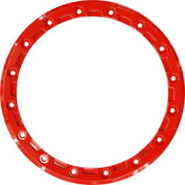 Raceline RBL-15R-A14-RING-16 FITS: Beadlock Ring Alpha -15in 16 Hole 12mm Red Wheel Accessories