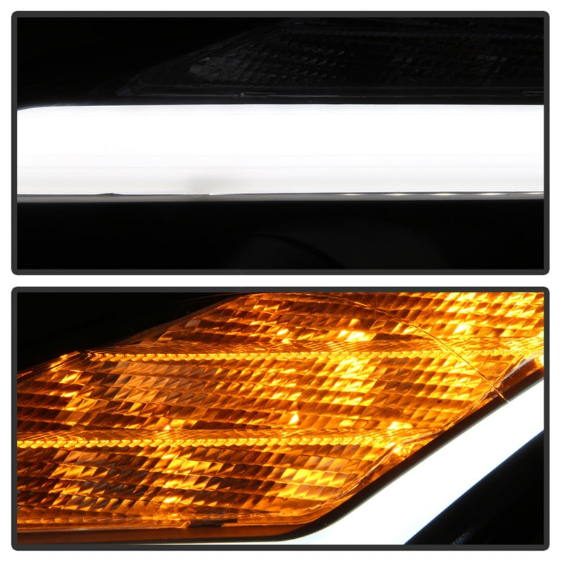 SPYDER 5085696 FITS: Nissan GTR R35 09-14 Projector Headlights DRL LED Black Headlights