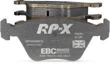 Load image into Gallery viewer, EBC DP81939RPX FITS: Racing 13-14 Audi RS7 4.0L Twin Turbo (Cast Iron Rotors w/Round Weights) RP-X Front Brake Pads Brake Pads Racing