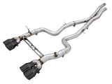 AWE Tuning 3020-43087 FITS: BMW F8X M3/M4 Track Edition Catback Exhaust Diamond Black Tips Catback